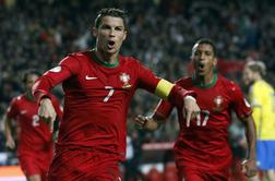 Ronaldo zasenčil Ibrahimovića: Nočem ostati brez svetovnega prvenstva