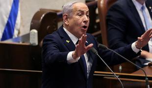 Netanjahu zagrozil vsem, ki si prizadevajo uničiti Izrael