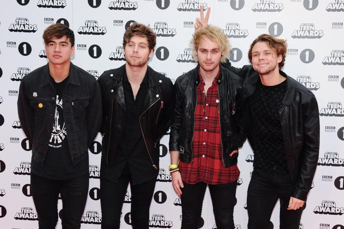 5 Seconds of Summer | Člani skupine 5 Seconds of Summer (od leve proti desni): Calum Hood, Luke Hemmings, Michael Clifford in Ashton Irwin. | Foto Guliverimage