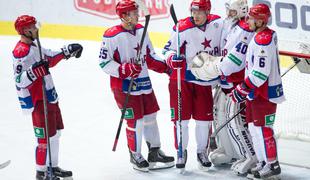 Nova rapsodija CSKA v drugem delu za vodstvo lige KHL