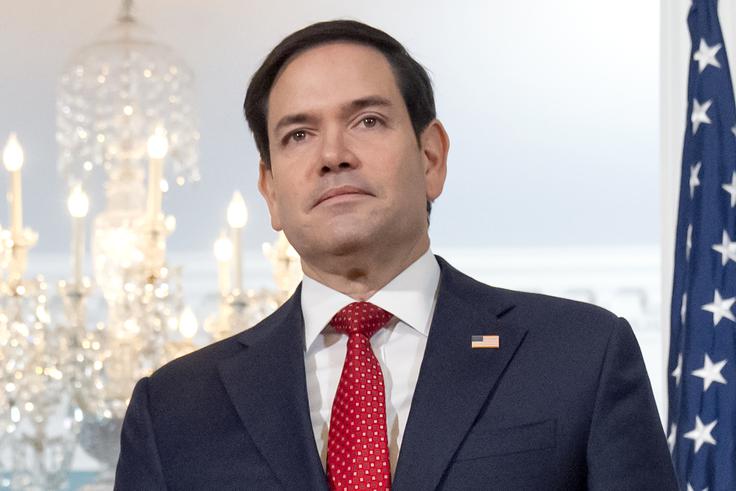 Ameriški zunanji minister Marco Rubio, ki vodi ameriško delegacijo na ameriško-ukrajinskih pogovorih v Džedi, je v ponedeljek dejal, da Američani Rusom ne bodo nudili vojaške pomoči. | Foto: Guliverimage