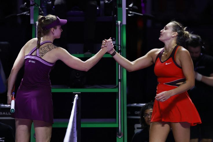 Sabalenka je priznala premoč tekmici. | Foto: Reuters