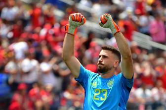 Španec Unai Simon znova zaklenil vrata, padel je svetovni rekord