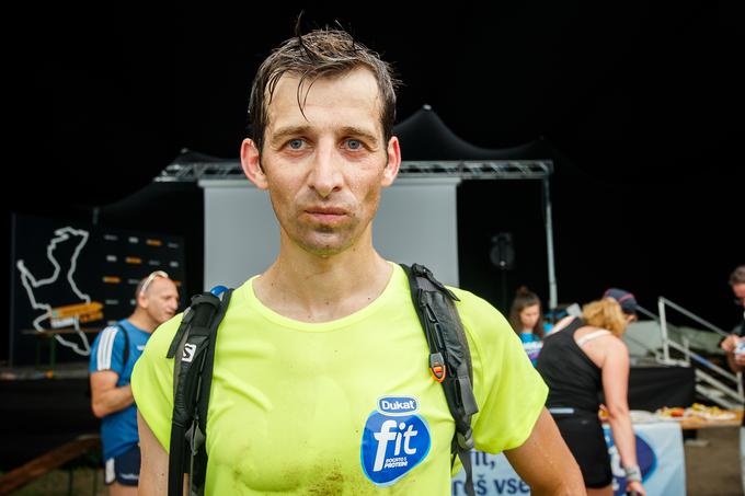 Triatlonec Jure Debeljak je zmagal v trail teku na 45 km (4;21:53). | Foto: Žiga Zupan/Sportida