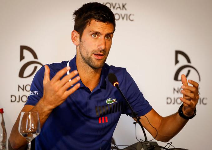 Novak Đoković se na obtožbe še ni odzval. | Foto: Guliverimage/Getty Images