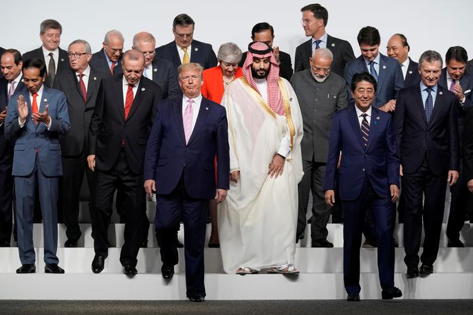G20 na Japonskem | ZDA so na vrhu G20 v japonski Osaki spet poudarile, da bodo izstopile iz pariškega podnebnega dogovora. | Foto Reuters