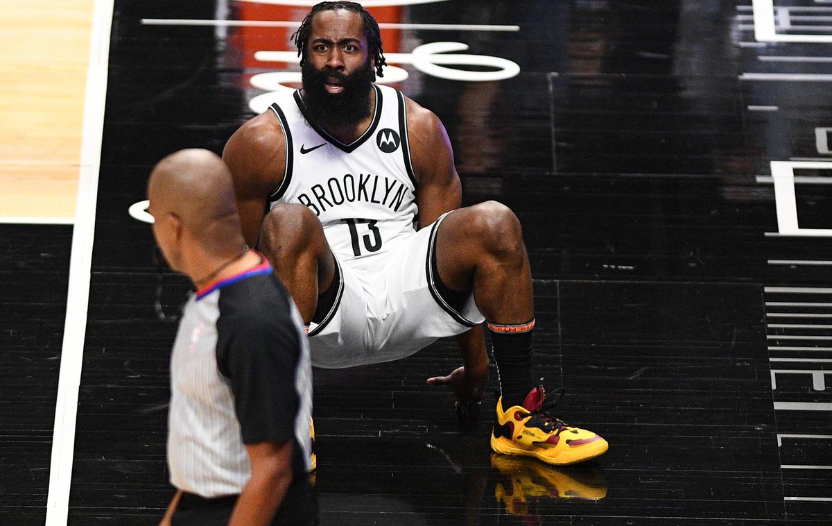 James Harden | Vlatko Čančar z Denverjem gostuje pri Atlanti. | Foto Guliverimage