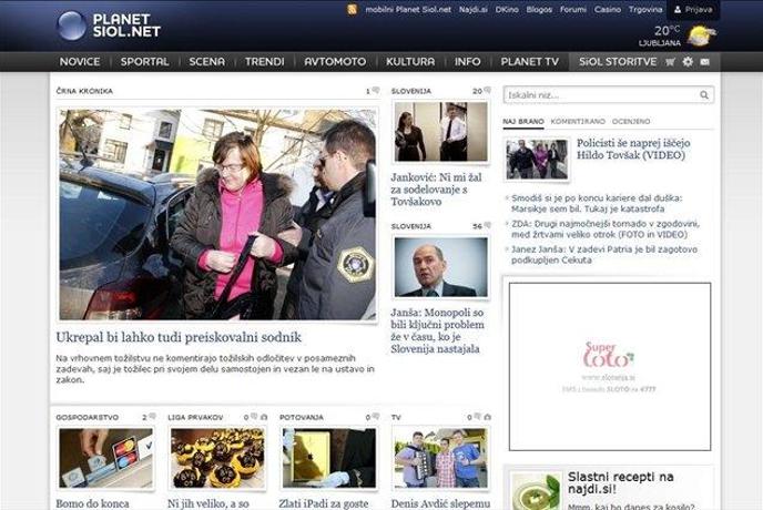 Planet Siol.net ostaja v vrhu obiskanosti