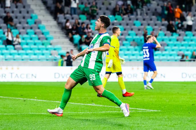Antonio Marin, NK Olimpija | Antonio Marin je postal šele drugi strelec Olimpije v tej sezoni. | Foto Aleš Fevžer