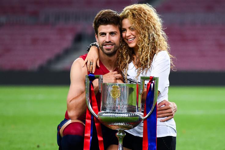 Pique na svetovnem prvenstvu v Južni Afriki ni osvojil le naslova svetovnega prvaka, osvojil je tudi Shakiro. | Foto: Getty Images