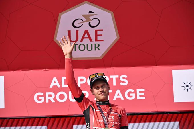 Avstralec Luke Plapp je novi vodilni na Dirki po Združenih arabskih emiratih. | Foto: Sprint Cycling Agency