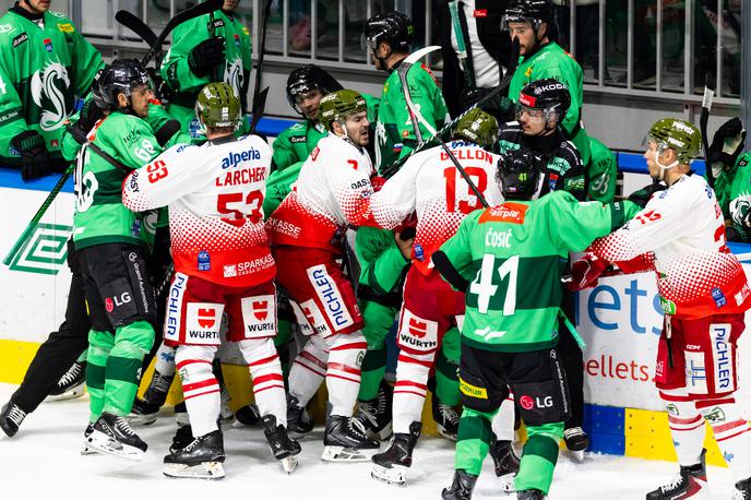 IceHL: HK Olimpija - Bolzano | Olimpija četrto zaporedno zmago išče proti trenutno vodilnemu Bolzanu. | Foto Nik Moder