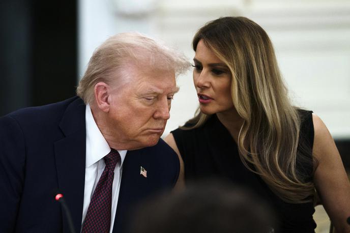 Donald Trump in Melania Trump | Nekateri so prepričani, da je v ozadju Trumpovega udrihanja po menda propadajoči Evropi v resnici zavist. | Foto Guliverimage