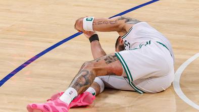 Udarec za Boston: Jayson Tatum po operaciji Ahilove tetive na dolgo okrevanje