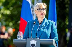 Pirc Musarjeva izpostavila pomen miru, solidarnosti in enakosti