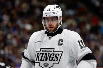 Kopitar ob porazu v Seattlu do osebnega mejnika v ligi NHL