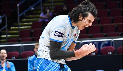 Nika Milošič in Nik Mujanović dobro razpoložena v Franciji