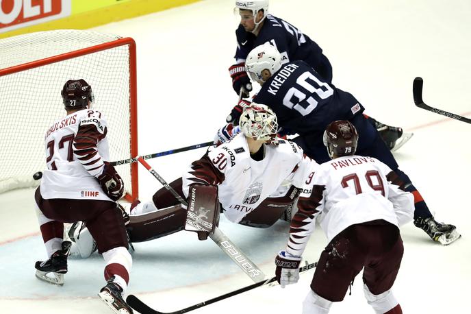 ZDA Latvija SP v hokeju | Foto Reuters