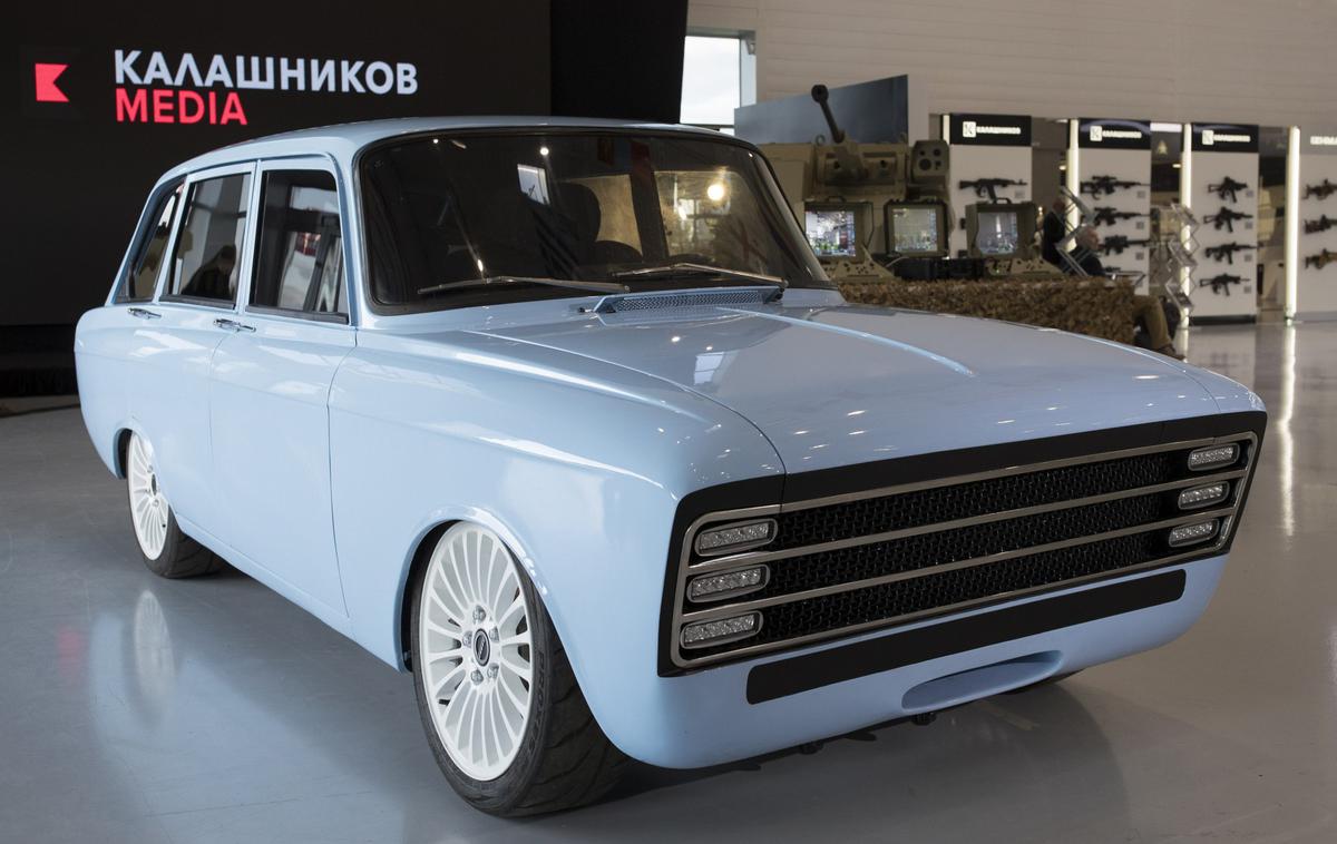 Kalašnikov avto | To je študija električnega vozila, kakršne želijo izdelovati pri Kalašnikovu. | Foto Kalashnikov Media
