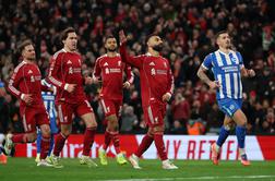 Liverpool izločil Šeškove krvnike, preobrat Newcastla in senzacija tretjeligaša