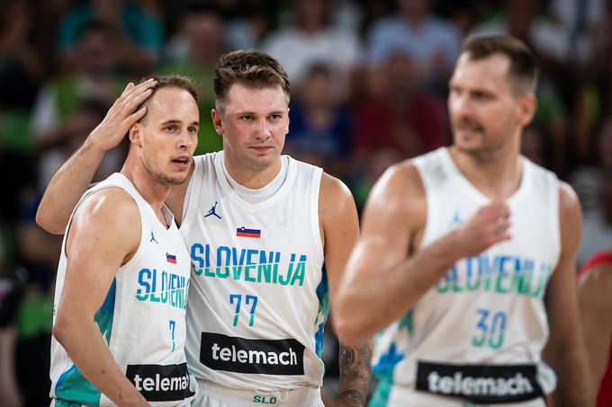 Slovenija - Črna gora, prijateljska košarkarska tekma | Foto: Matic Klanšek Velej/Sportida