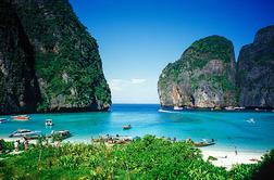 Slovito tajsko plažo bodo zaprli za turiste