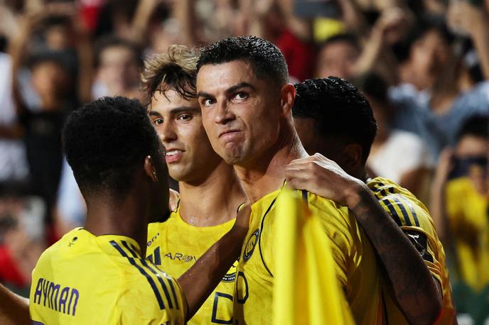 Cristiano Ronaldo | Cristiano Ronaldo je znova ostal brez lovorike v Savdski Arabiji. Od nje je bil oddaljen le eno minuto. | Foto Reuters