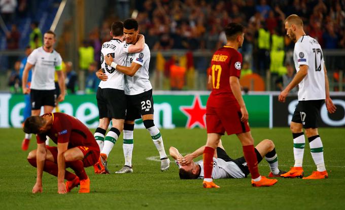 Veliko slavje Liverpoola v Rimu. | Foto: Reuters