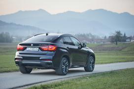 BMW X6 M 50d - fotogalerija testnega vozila