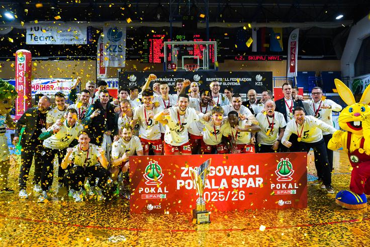 Pokalni zmagovalci | Foto: Filip Barbalić