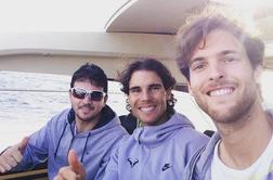 Rafael Nadal trenira v norem ritmu