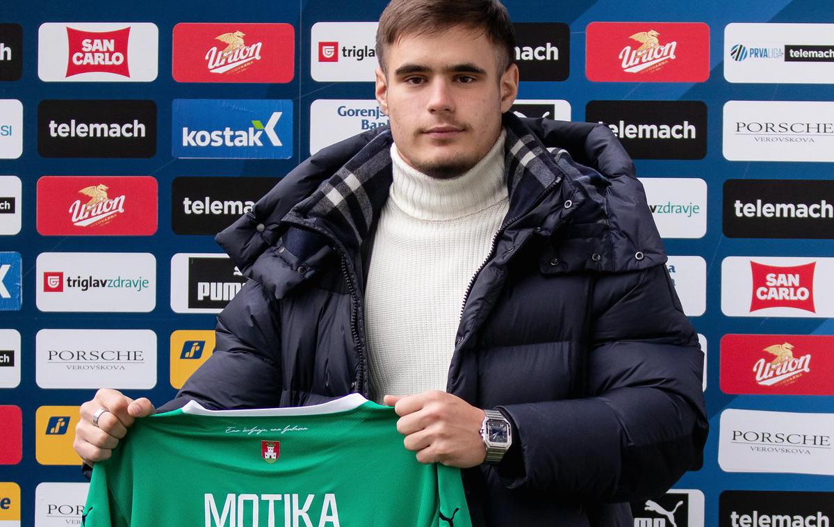 Nikola Motika | Nikola Motika bo odslej branil barve Olimpije. | Foto NK Olimpija Ljubljana