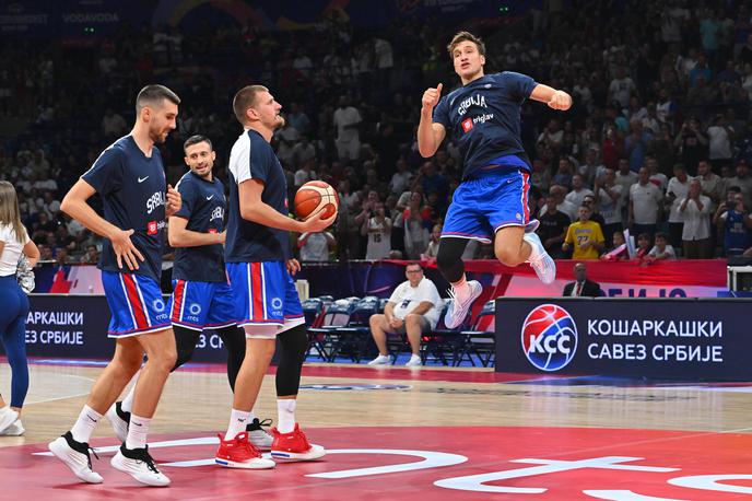 Bogdan Bogdanović | Bogdan Bogdanović se je poškodoval v prvem krogu proti Portugalski in naj bi že končal nastope na evropskem prvenstvu, kar je velik udarec za Srbijo. | Foto Guliverimage
