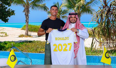 Pogodba, da te kap: Ronaldo bo dobil pol milijarde, letalo, sobarice, vrtnarje, ...