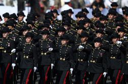 Del zgodovinske vojaške parade v Parizu tudi slovenski vojaki