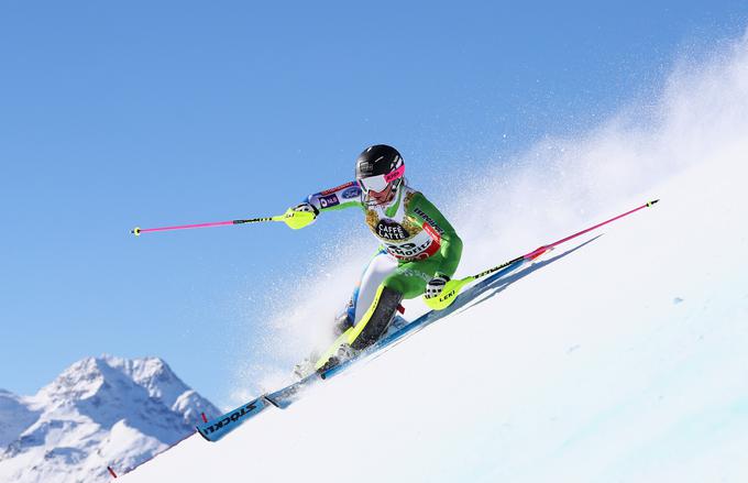 Slalomsko sezono je končala na 29. mestu v svetovnem pokalu. | Foto: Getty Images