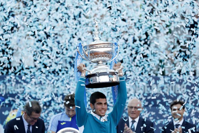 Alcaraz | Carlos Alcaraz je osvojil turnir v Barceloni. | Foto Reuters