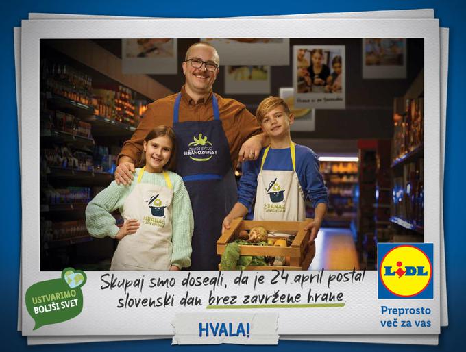 »Zgodba o hranozavesti« iz trajnostne kampanje, ki je pospremila izdajo tretjega trajnostnega poročila. | Foto: Lidl Slovenija