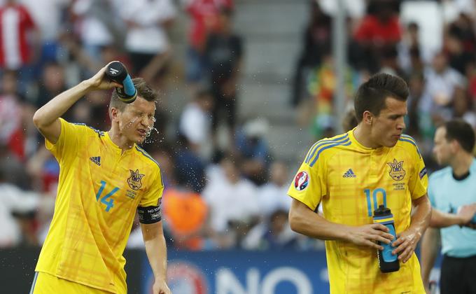 Ukrajina na evropskem prvenstvu v Franciji ni osvojila niti ene točke. | Foto: 
