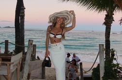 Slovenska manekenka pošilja pozdrave s Karibskega otočja