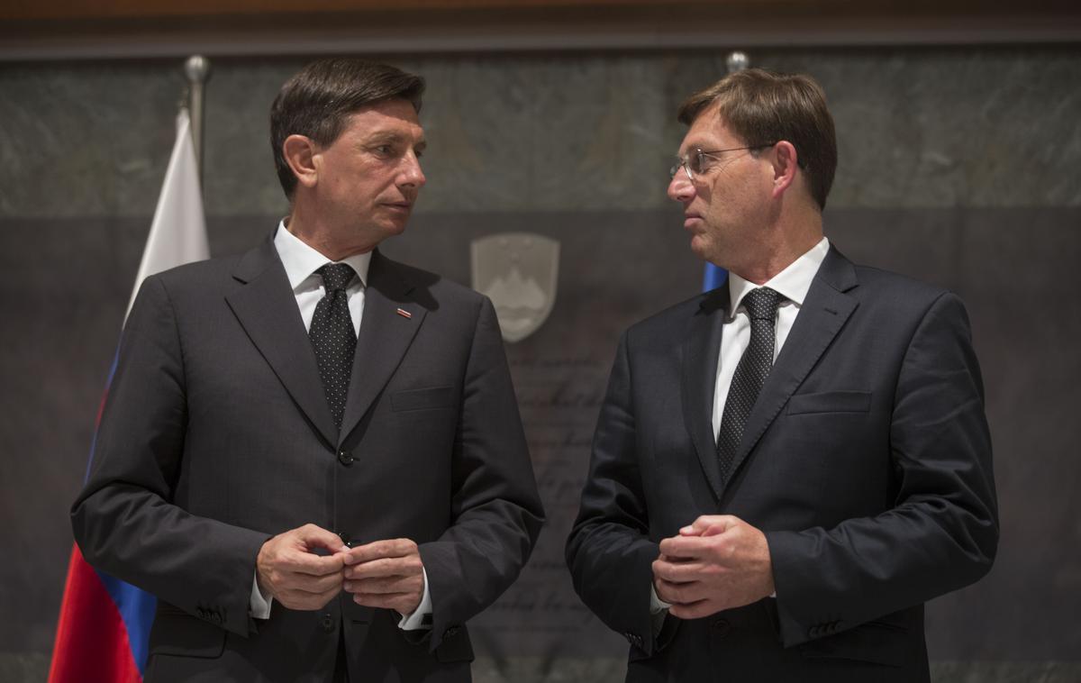 Borut Pahor, Miro Cerar | Foto Matej Leskovšek