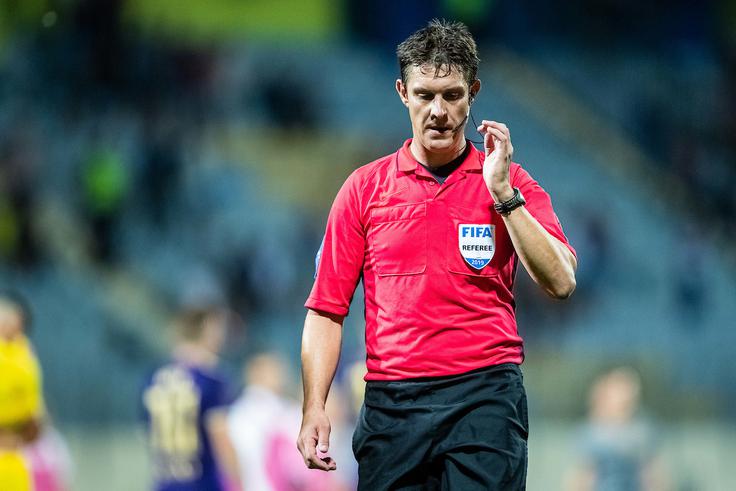 Matej Jug je prejšnji mesec sodil dvoboj lige narodov med Rusijo in Turčijo. | Foto: Grega Valančič/Sportida
