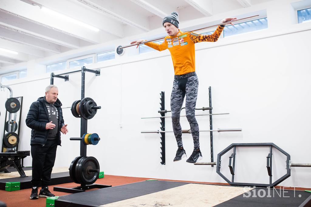 Lovro Kos Skakalci trening