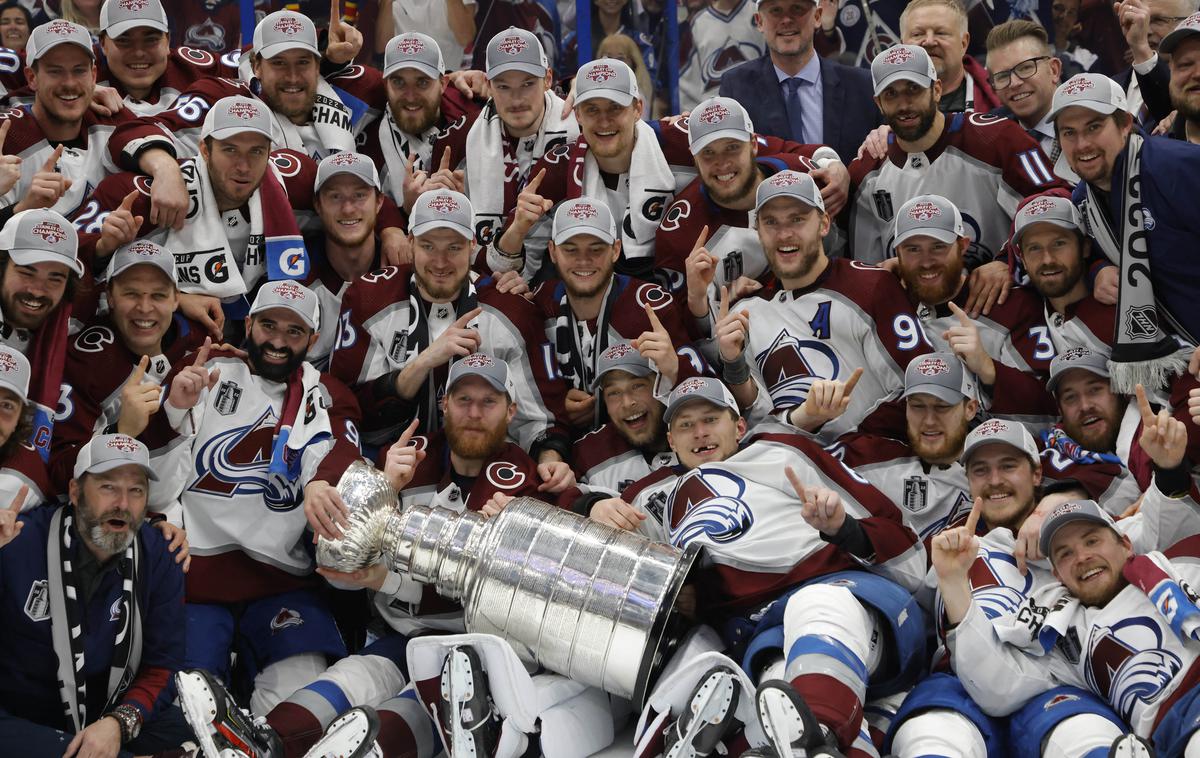 Colorado Avalanche | Hokejisti Colorada so osvojili Stanleyjev pokal. | Foto Reuters