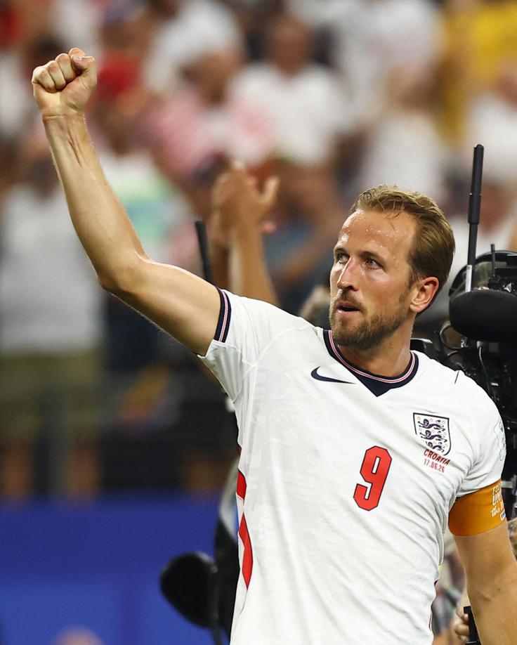 Harry Kane se je z dvema zadetkoma vmešal v boj za najboljšega strelca na SP 2026. | Foto: Reuters