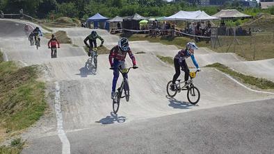 BMX Race v Ljubljani: po dirki za DP še vroč mednarodni obračun #foto