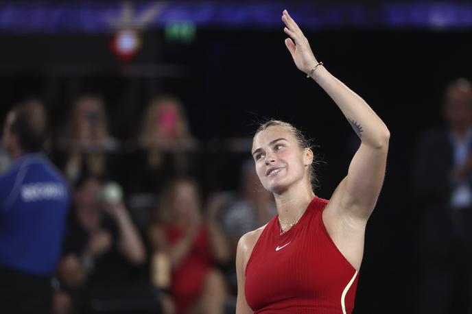 Arina Sabalenka | Beloruska teniška igralka Arina Sabalenka je spet dominirala na igrišču. | Foto Reuters
