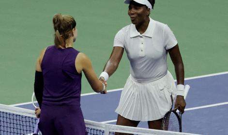 Legendarna Venus se je vrnila v Flushing Meadows, čustven konec Kvitove