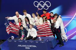 Ameriški drsalci ubranili olimpijski naslov, Japonci zaostali le za točko