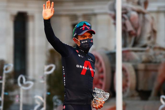 Richard Carapaz - Vuelta 2020 | Richard Carapaz: Močno mi je odleglo, vesel sem, po lanski zmagi na Giru sem dokazal, da tisto ni bilo le naključje. | Foto Reuters